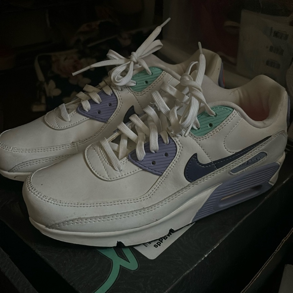 Purple Nike air max’s